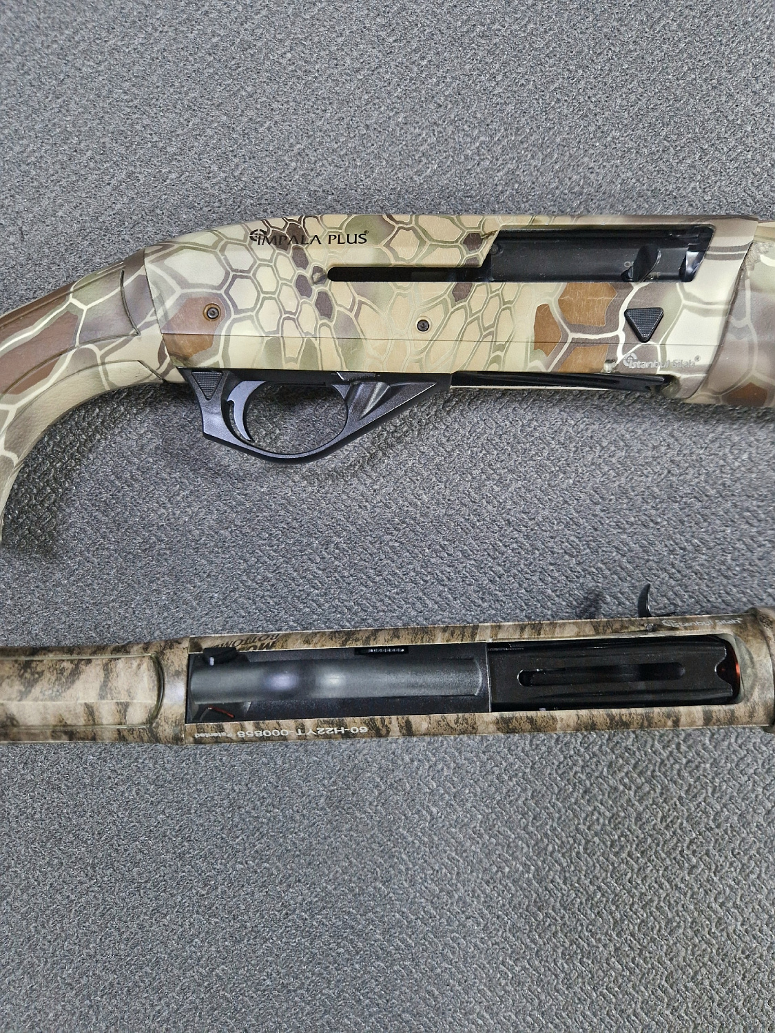 Полуавтоматы IMPALA Plus в камуфляжной расцветке