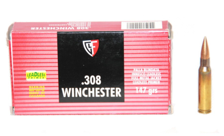 Патрон .308 Fiocchi LL FMJ 147гр.(20)/1шт.