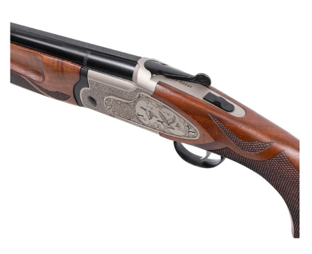 Охот. ружье Beydora BDR 90DLX E к.12/76 L-710 серебристый ресивер, сталь, орт.рук, наб.чоков