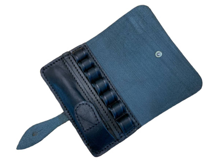 Подсумок Хольстер 25лет поясной для ПУ и патронов кожа черный /191360000/ (1)