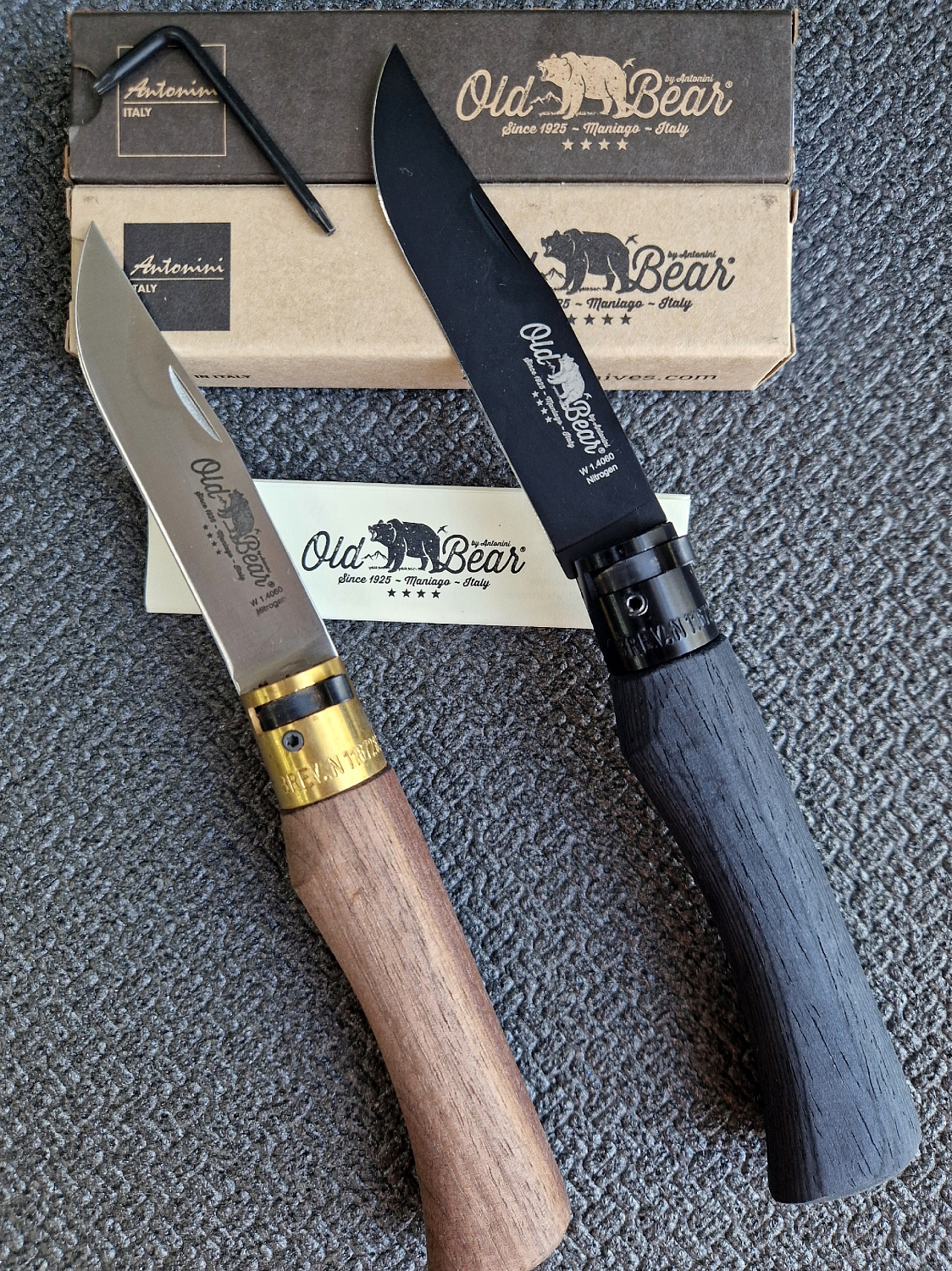 Итальянские складные ножи Old Bear 
