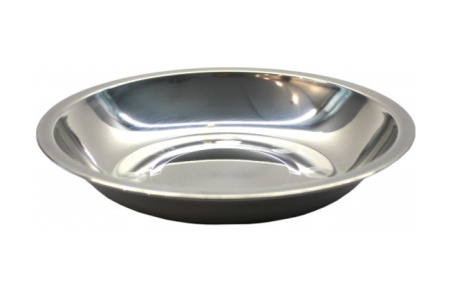 Тарелка нержавеющая 20см