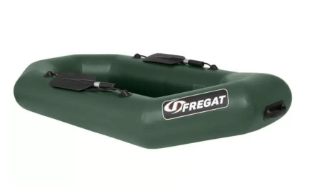 Лодка ПВХ Фрегат М-1 Оптима Лайт-200 зеленая с гребками (1)