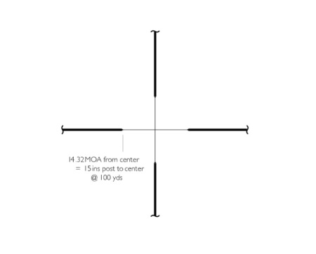 Прицел Hawke Vantage 4x32 (Mil Dot) /14101/ (3)