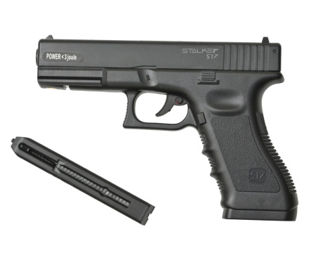 Пневматический пистолет Stalker S17 к.4,5мм пластик /ST-12051GL/ (2)