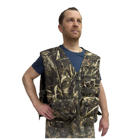 Жилет Хольстер для охотника смесовая ткань камыш /34000173020/
