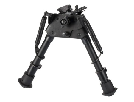 Сошки ShotTime на антабочный винт с качалкой 14,7-22см /BPST-S-BRМ/