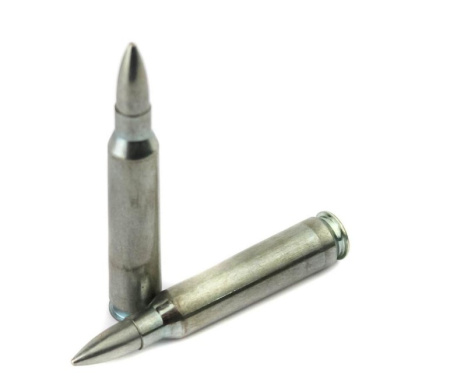 Патрон 5,56*45 ОБ 62 Silver (БПЗ) (20)/1шт