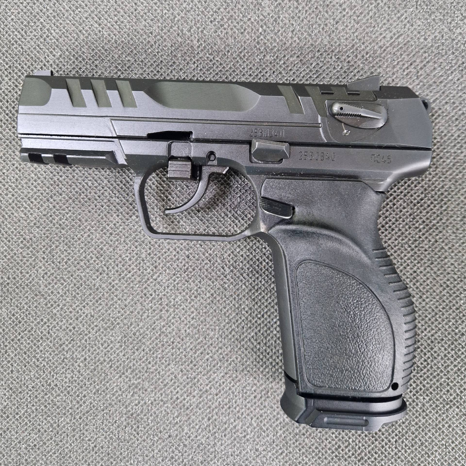 ОООП пистолет ПС-45 калибра 45 Rubber исп. 01