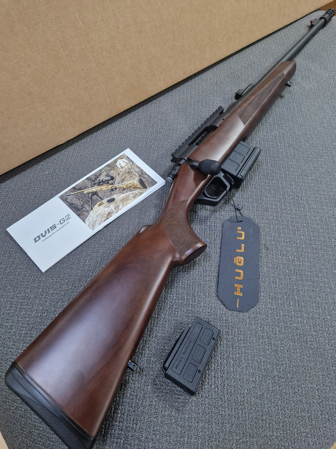 Нарезной карабин Ovis G2 Huglu в исполнении Wooden