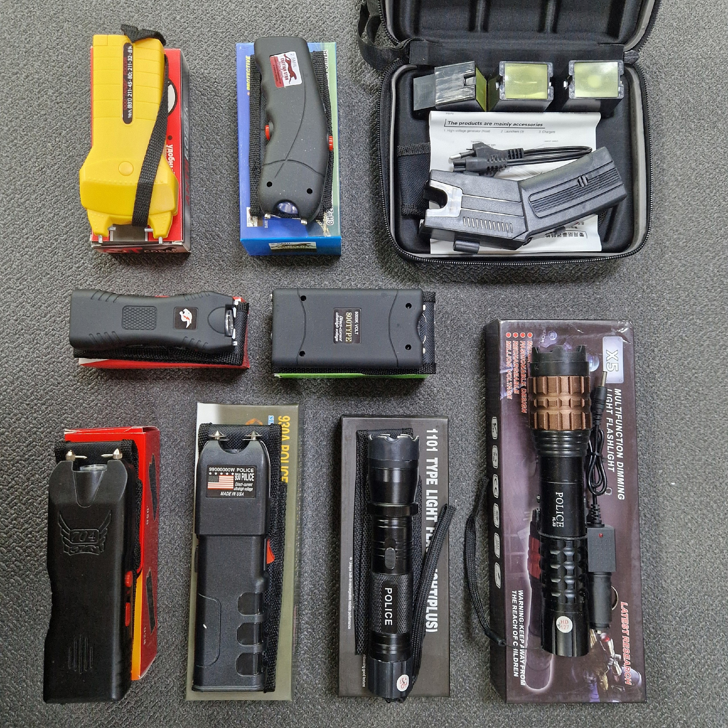 Электрошокеры: какие они бывают 