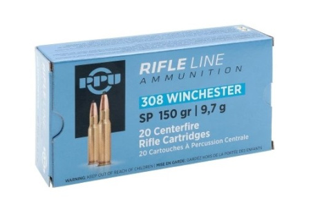 Патрон 308W PPU SP 9.7/1шт (20)