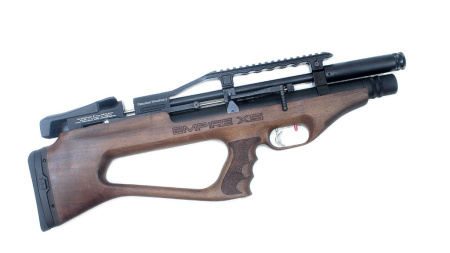 PCP Пневматическая винтовка Puncher breaker 3 k.6,35мм орех Empire XS