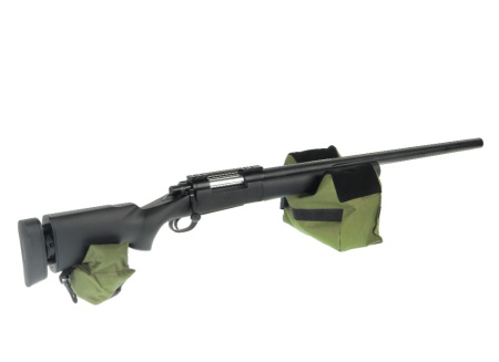 Опора для ружья Veber BeanBag 600 из 2-ух частей мягкая /28091/