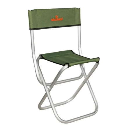 Стул Tourist ALU MAX 46х35х45(80)см складной, со спинкой до 120кг алюминий /0062400/ASM-003/