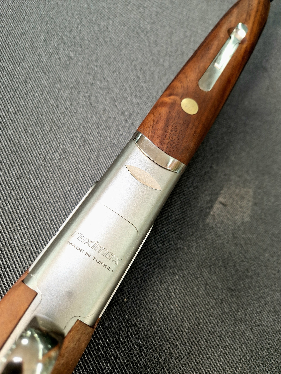 Компактное двуствольное ружье Reximex RS912 Silver 12/76 