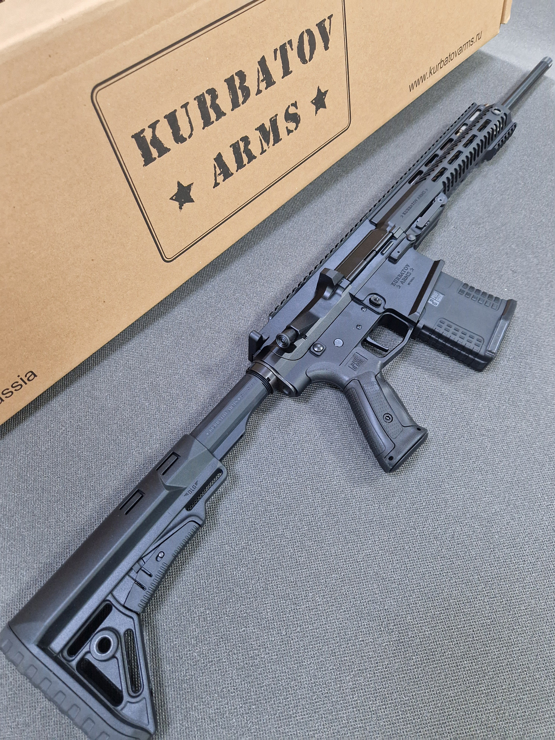 Новинка! Нарезной карабин Kurbatov Arms R-710 kal.308 Gas Piston