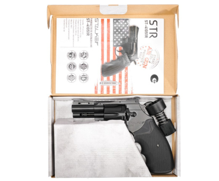 Пневматический револьвер Stalker STR к.4,5