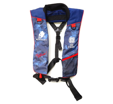 Жилет спасательный самонадувной Mednovtex