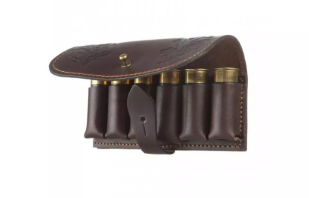 Подсумок VECTOR из натуральной кожи на 6 патронов 12к/П-48/ (1)