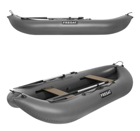 Лодка ПВХ Фрегат М-2 У 260см серая