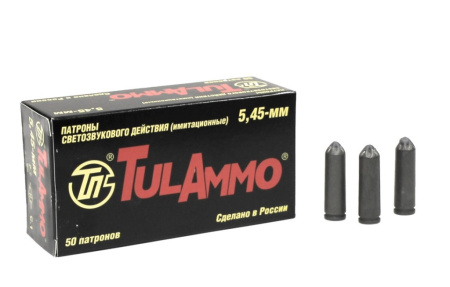 Патрон 5,45х32 ИМ светозвуковой Тула (50)/1шт